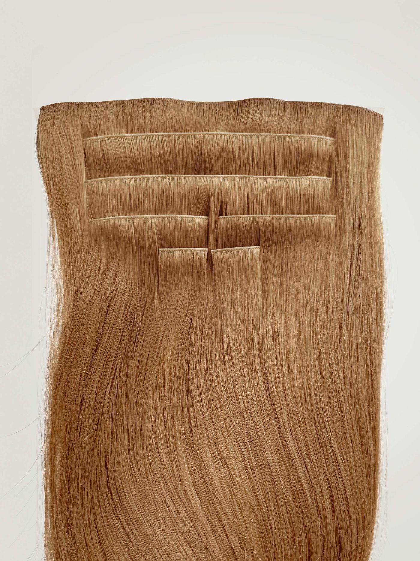 Orange Copper Invisible Clip-Ins 18"/45.72cm (100g)