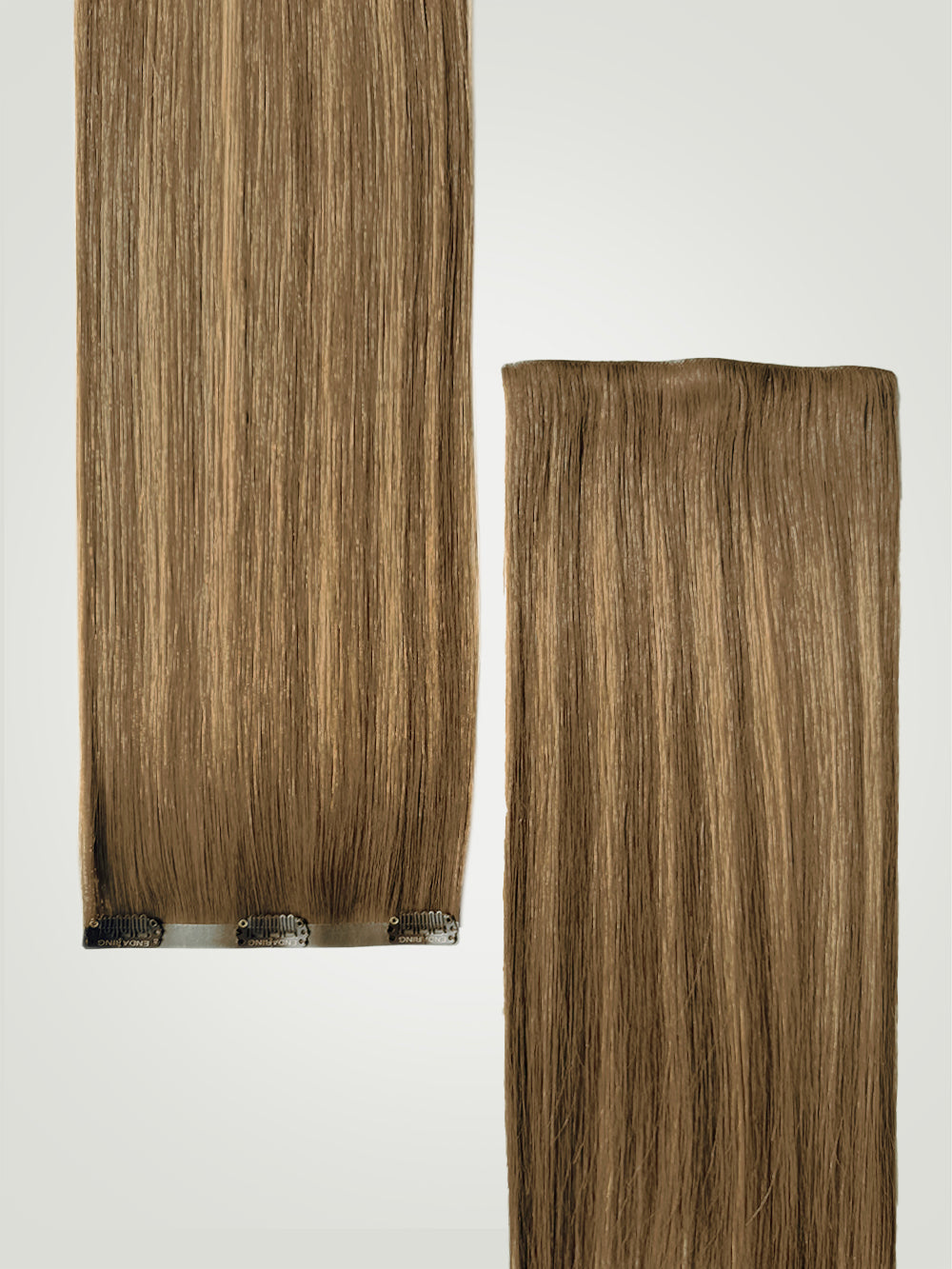 Caramel Melt Balayage Single Clip-In Hair Extensions 18" (22g/30g)