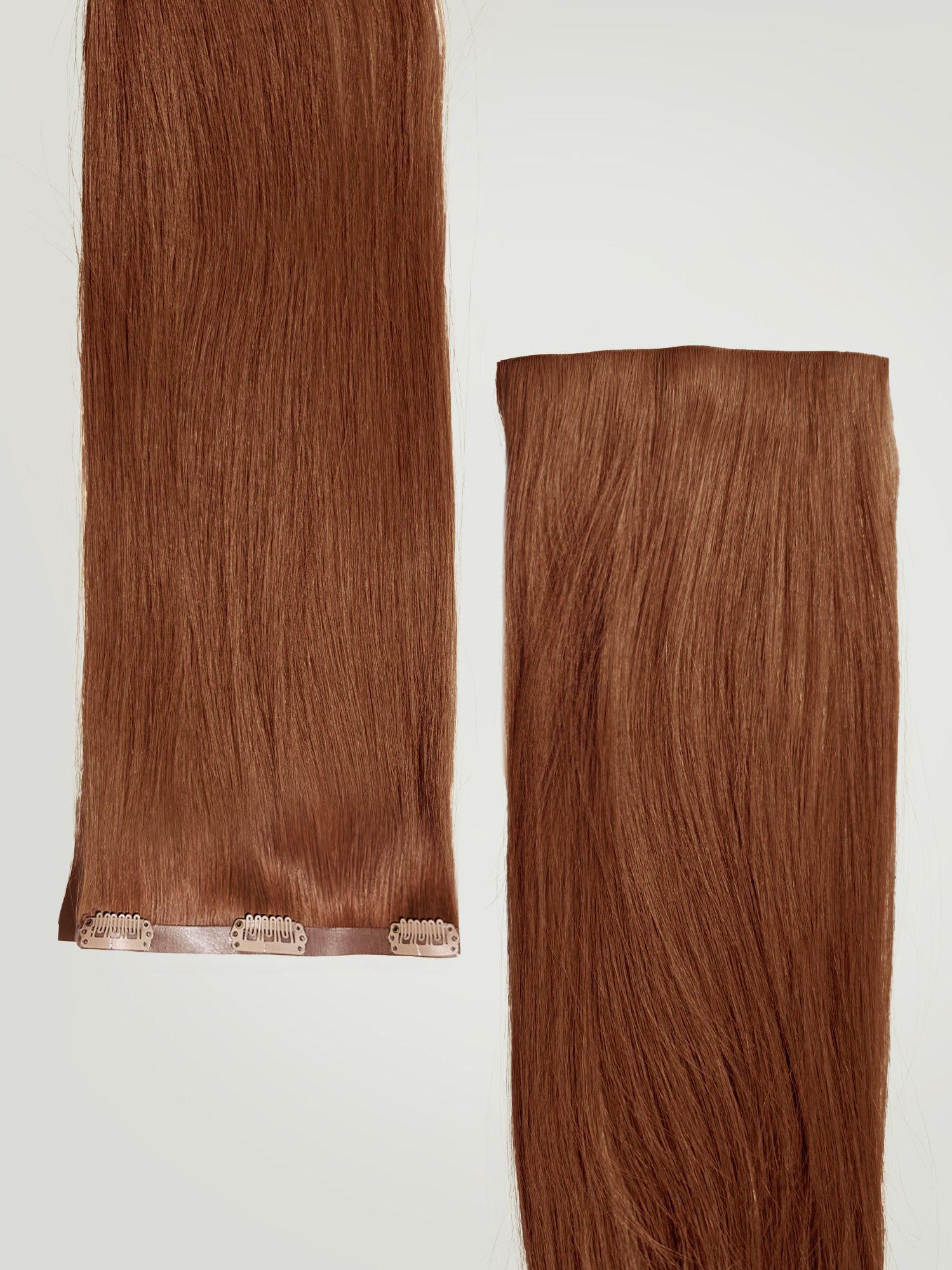 Cinnamon Crush Invisible Clip-Ins 18"/45.72cm (100g)