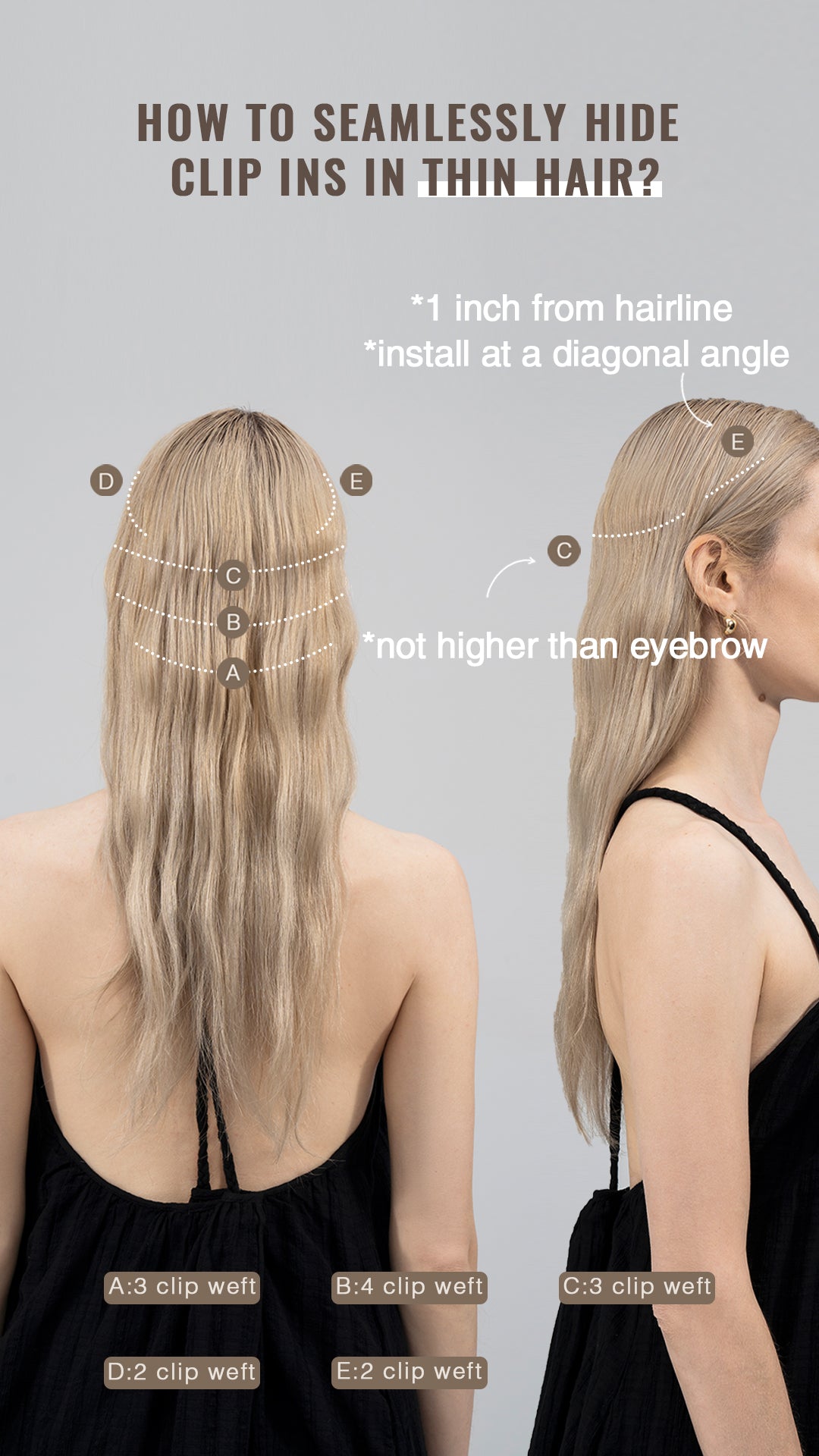 Clips For Extensions Best way to install clip-in extensions : The most comprehensive guide ...