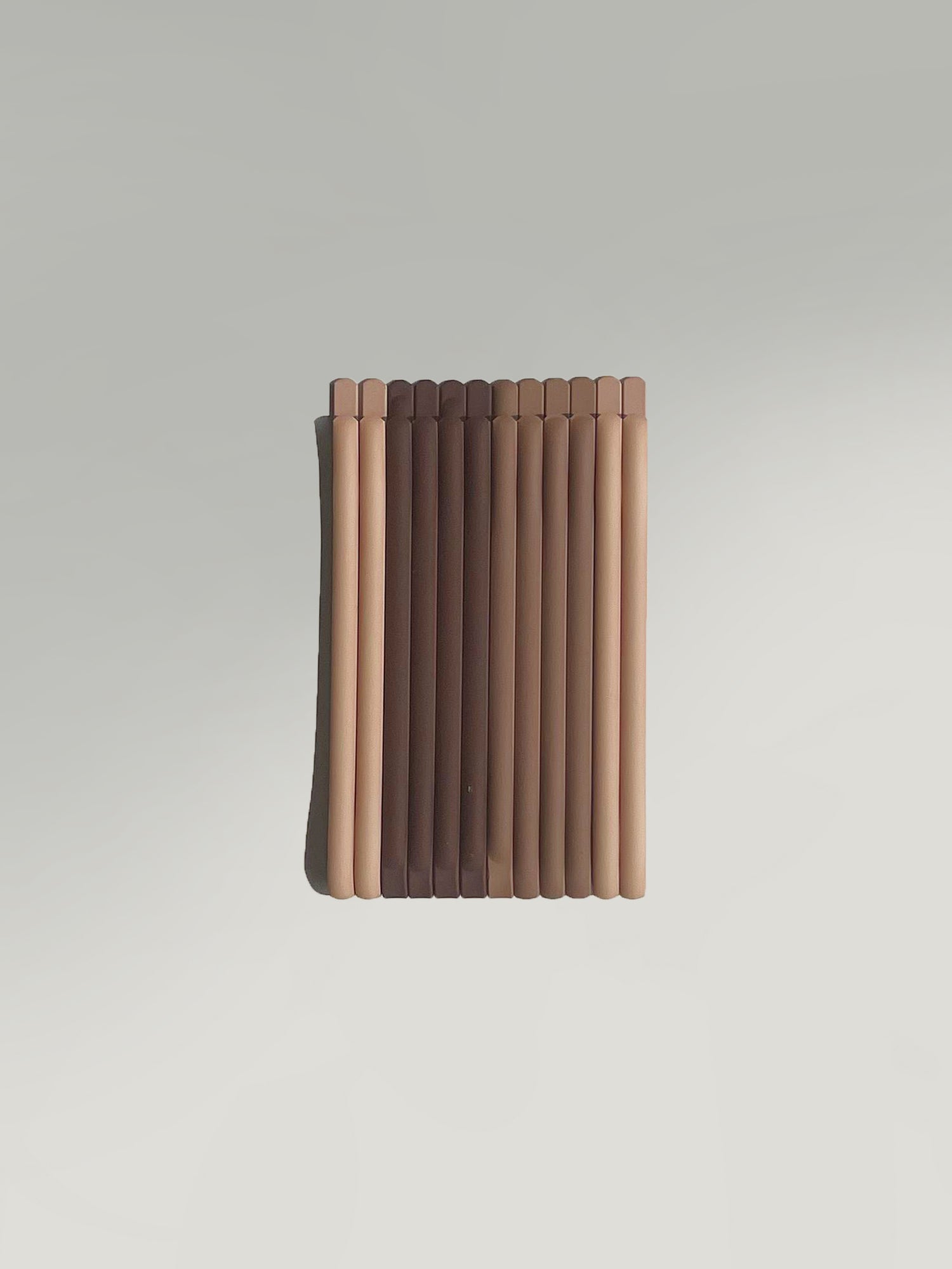 Matte Neutral Hair Pins Set