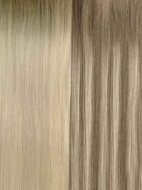 Ash Blonde Balayage&Rooted Ice Blonde