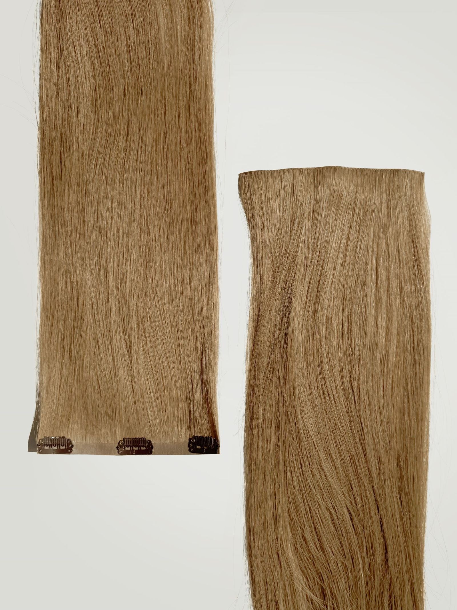Natural Copper Invisible Clip-Ins 22"/55.88cm (140g)