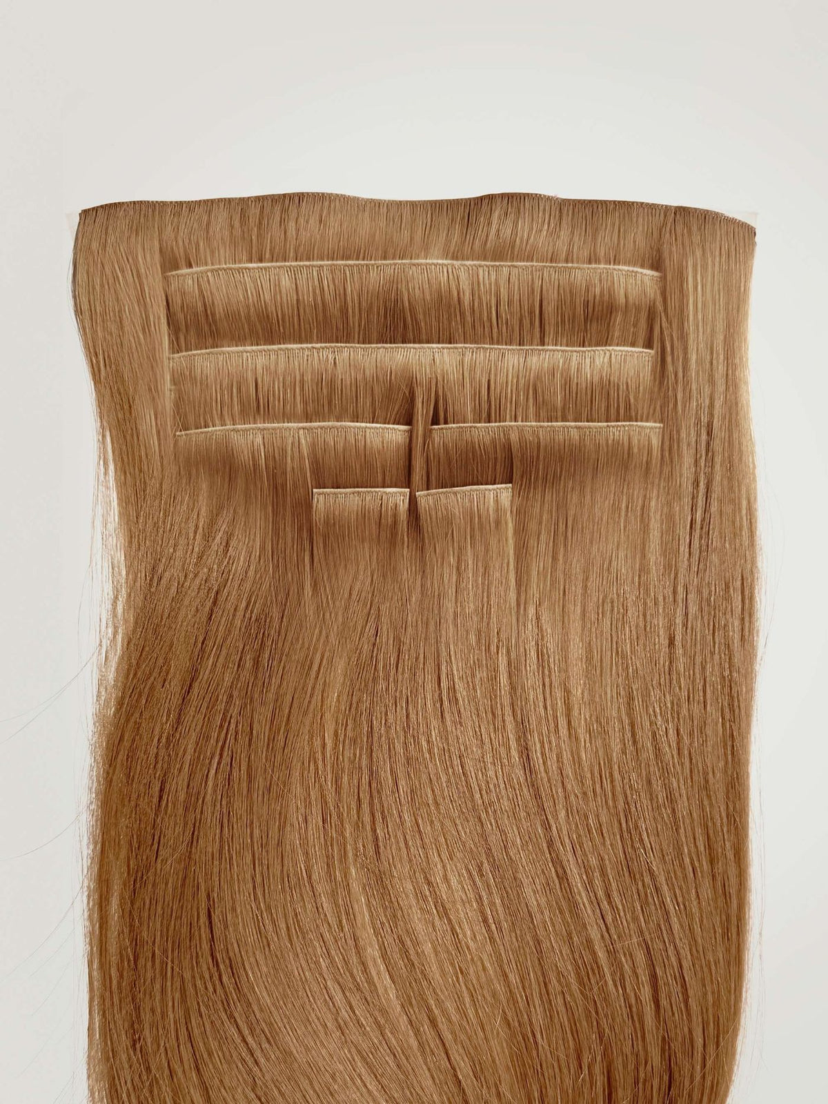 Orange Copper Invisible Clip-Ins 18"/45.72cm (100g)