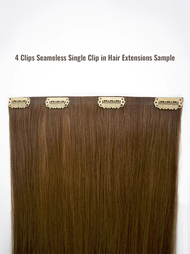 Seameless Single Clip in Hair Extensions