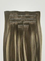 Tortoiseshell Balayage Invisible Clip-Ins