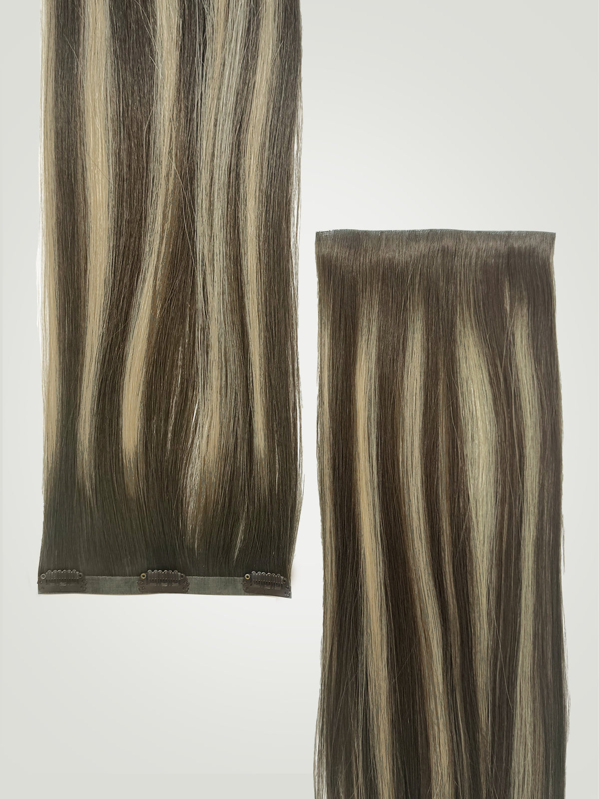 Tortoiseshel Balayage Invisible Clip-Ins