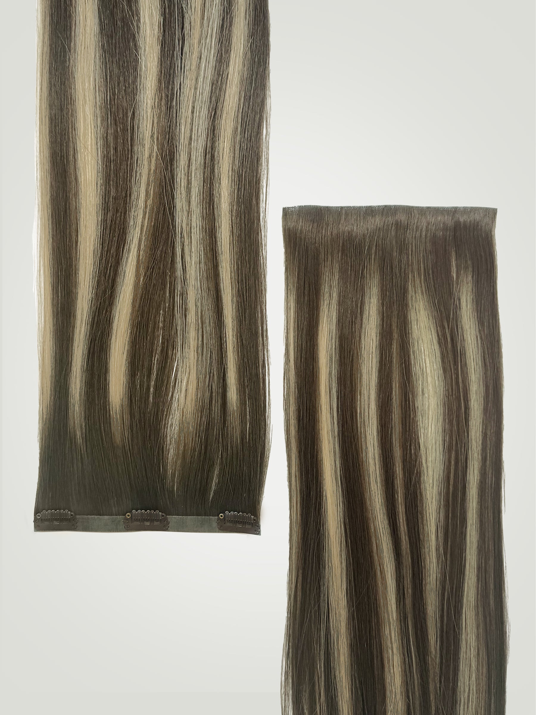 Tortoiseshel Balayage Invisible Clip-Ins