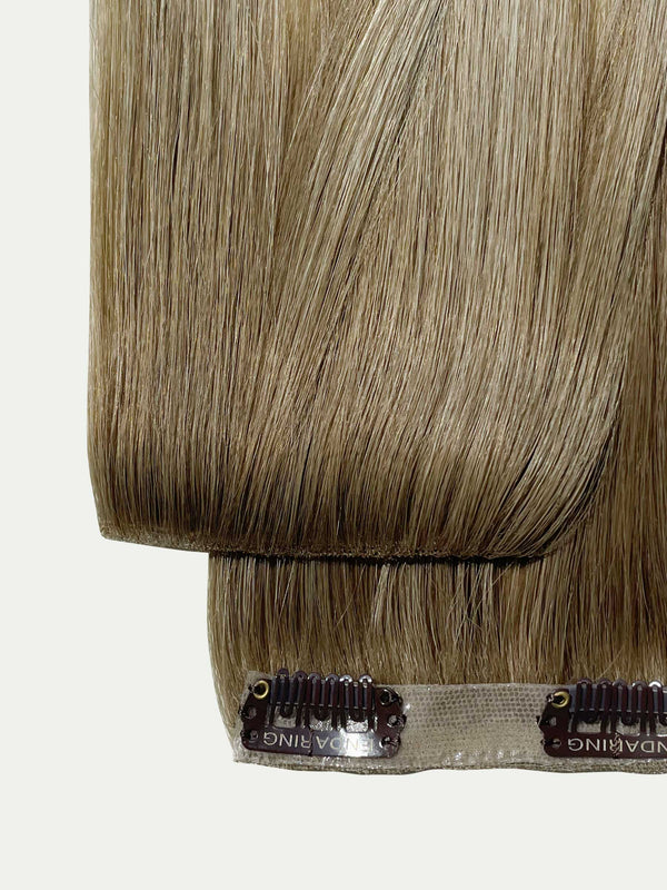 Champagne blonde balayage HD Clip-In Extensions