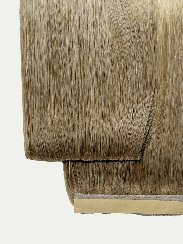 Champagne blonde balayage HD Tape-In Extensions