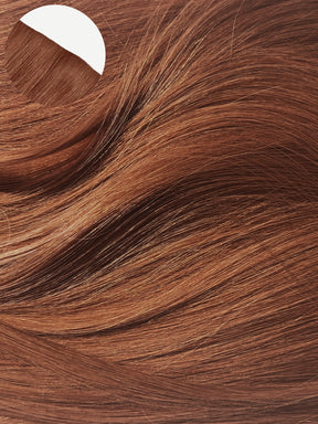 Cinnamon Crush Invisible Clip-Ins 18"/45.72cm (100g)