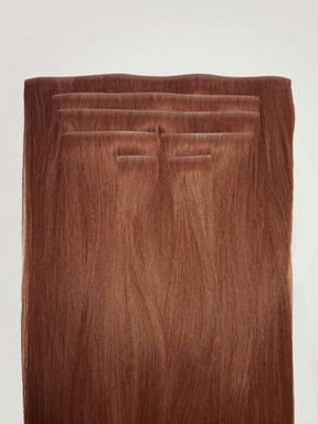 Cinnamon Crush Invisible Clip-Ins 18"/45.72cm (100g)