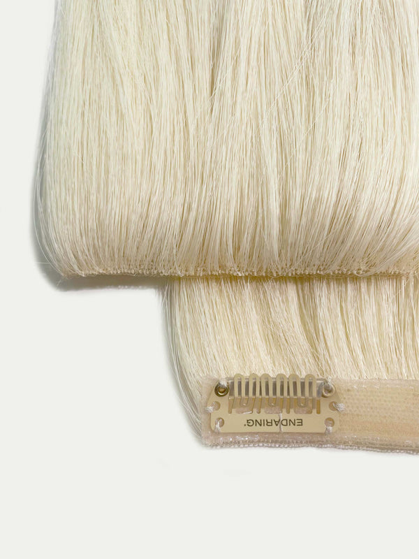 Arctic blonde HD Clip-In Extensions