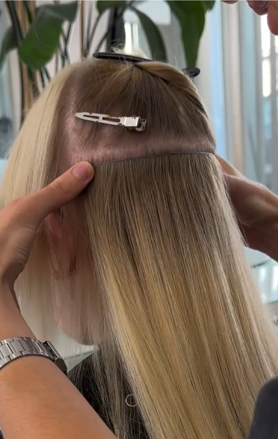 invisible_tape_in_weft_application