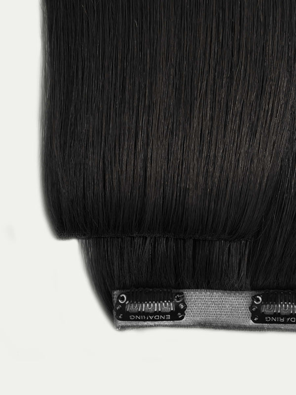 Jet Black HD Clip-In Extensions