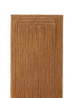 Orange Copper Invisible Clip-Ins 18"/45.72cm (100g)