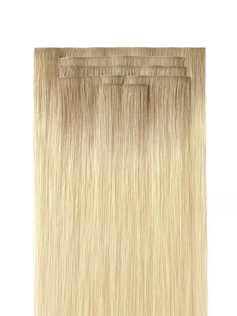 Rooted Beach Blonde Invisible Clip-Ins 18'' (100g)