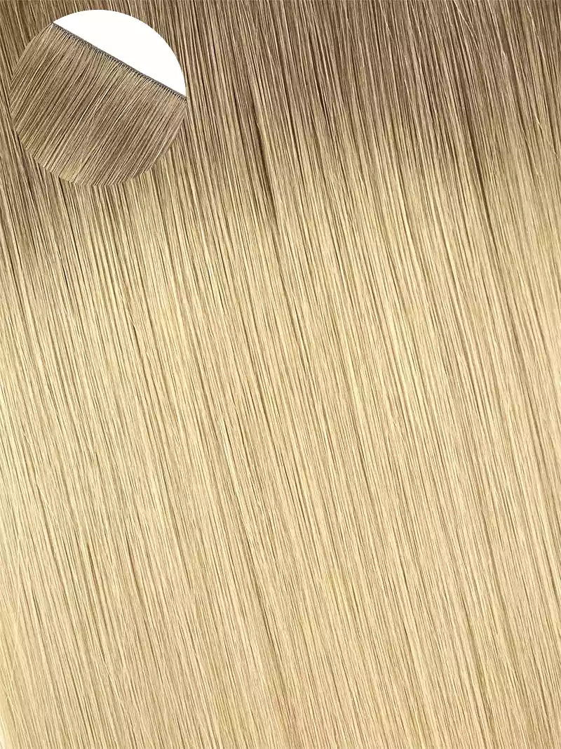Rooted Buttercream Blonde Single Clip-In Hair Extensions 18" (22g/30g)