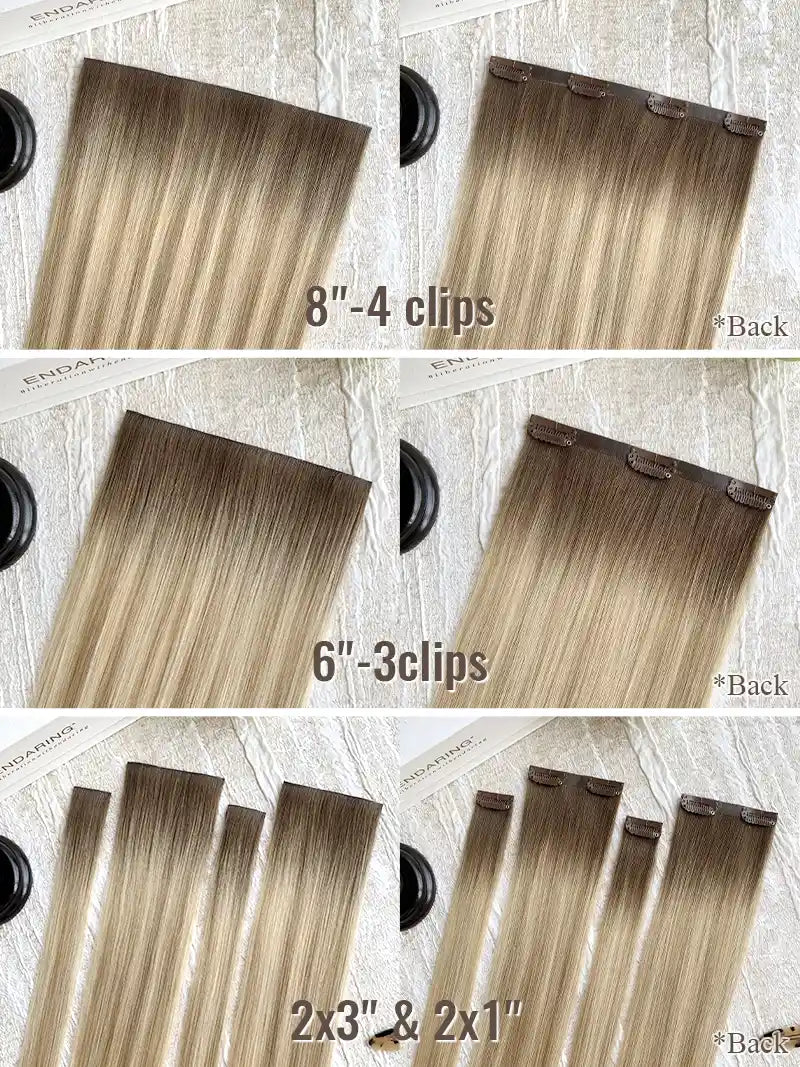 18'' Dark Brown Single Clip-In | Healthy Hair Extension | Endaring