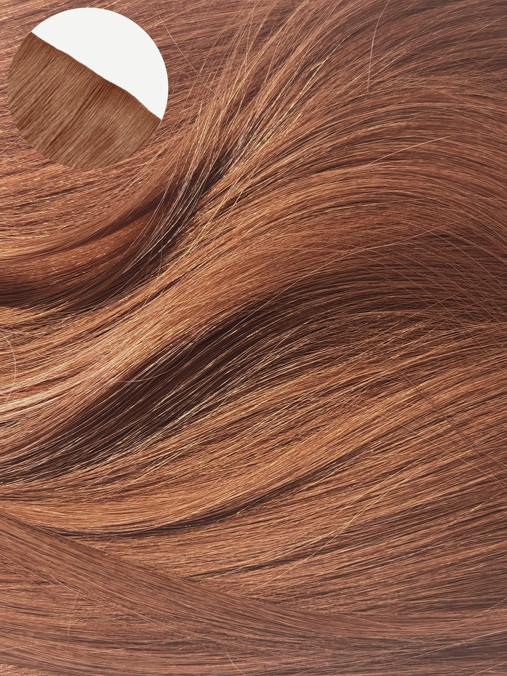 Spiced Pumpkin Invisible Clip-Ins 18"/45.72cm (100g)