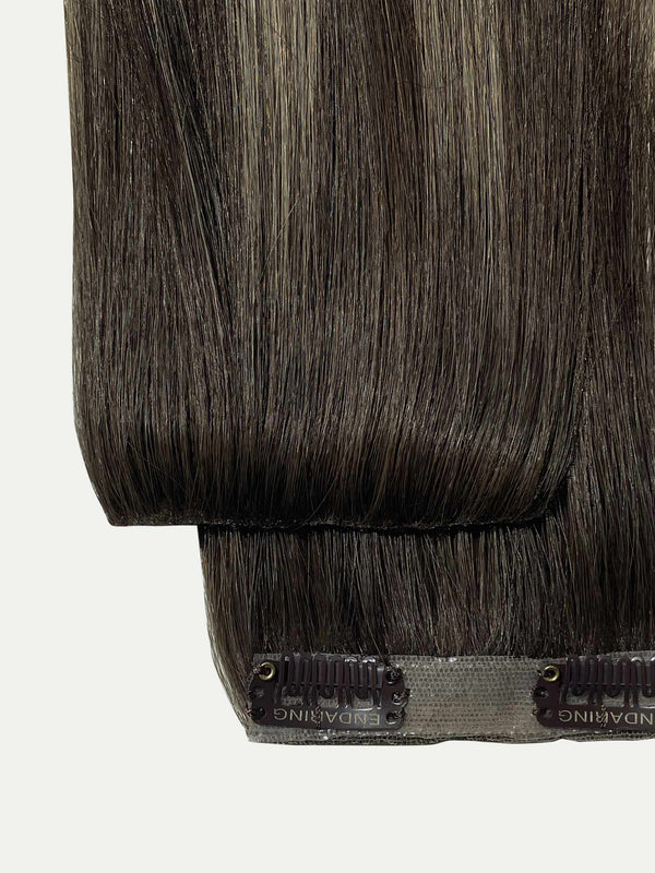 Tortoiseshell balayage HD Clip-In Extensions