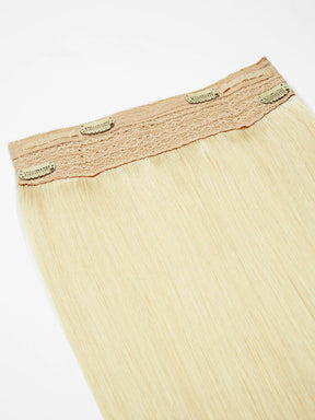 16inch beach blonde halo hair extensions2