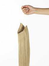 16inch beige blonde halo hair extensions4