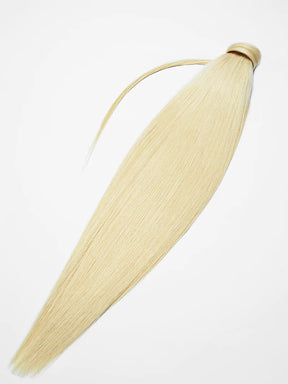 20inch beach blonde ponytail clip-in hair extensions2