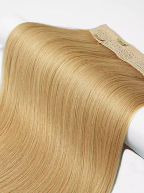 20inch dirty blonde halo hair extensions 3