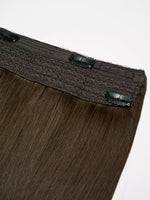 20inch mocha brown halo hair extensions2