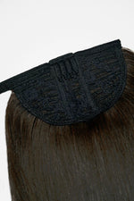 20inch off black ponytail clip-in hair extensions 2